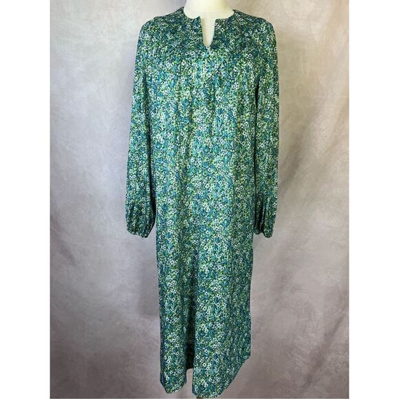 Vintage Dress Flower Power Print - Picture 1 of 4